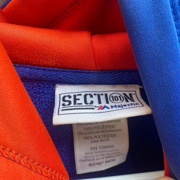 Small Florida state gators blue hoodie in excellent condition embroidered - Picture 3 of 4